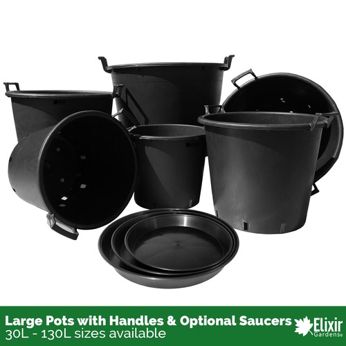 Large plant pot - large, plastic