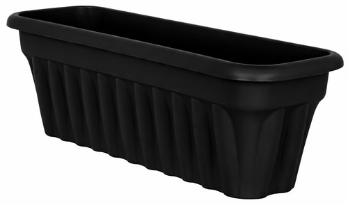 80cm extra large black - black, trough