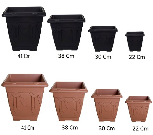 Plastic deep square venetian - plastic,