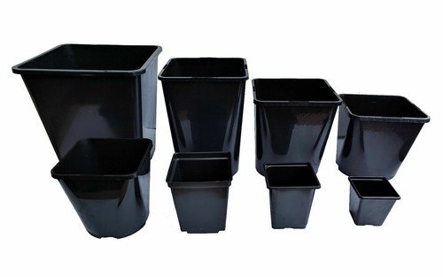 Square plant pot 3 - .5,